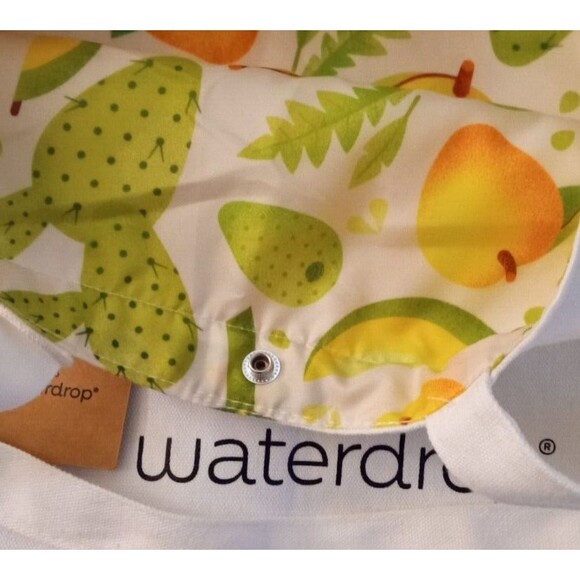 Waterdrop Microdrink Substainable Tote Reversible Cream Citrus Fruit Pattern - Picture 6 of 9